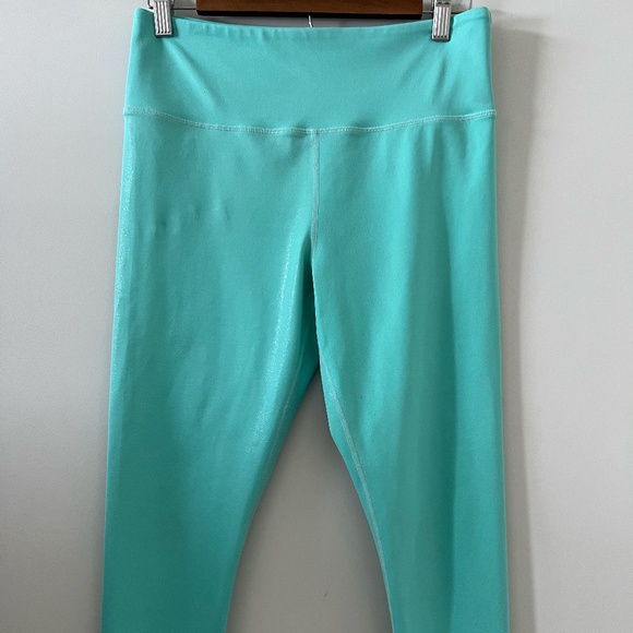 ZYIA Pants & Jumpsuits Zyia Metallic Plus Light Tight High Rise 78